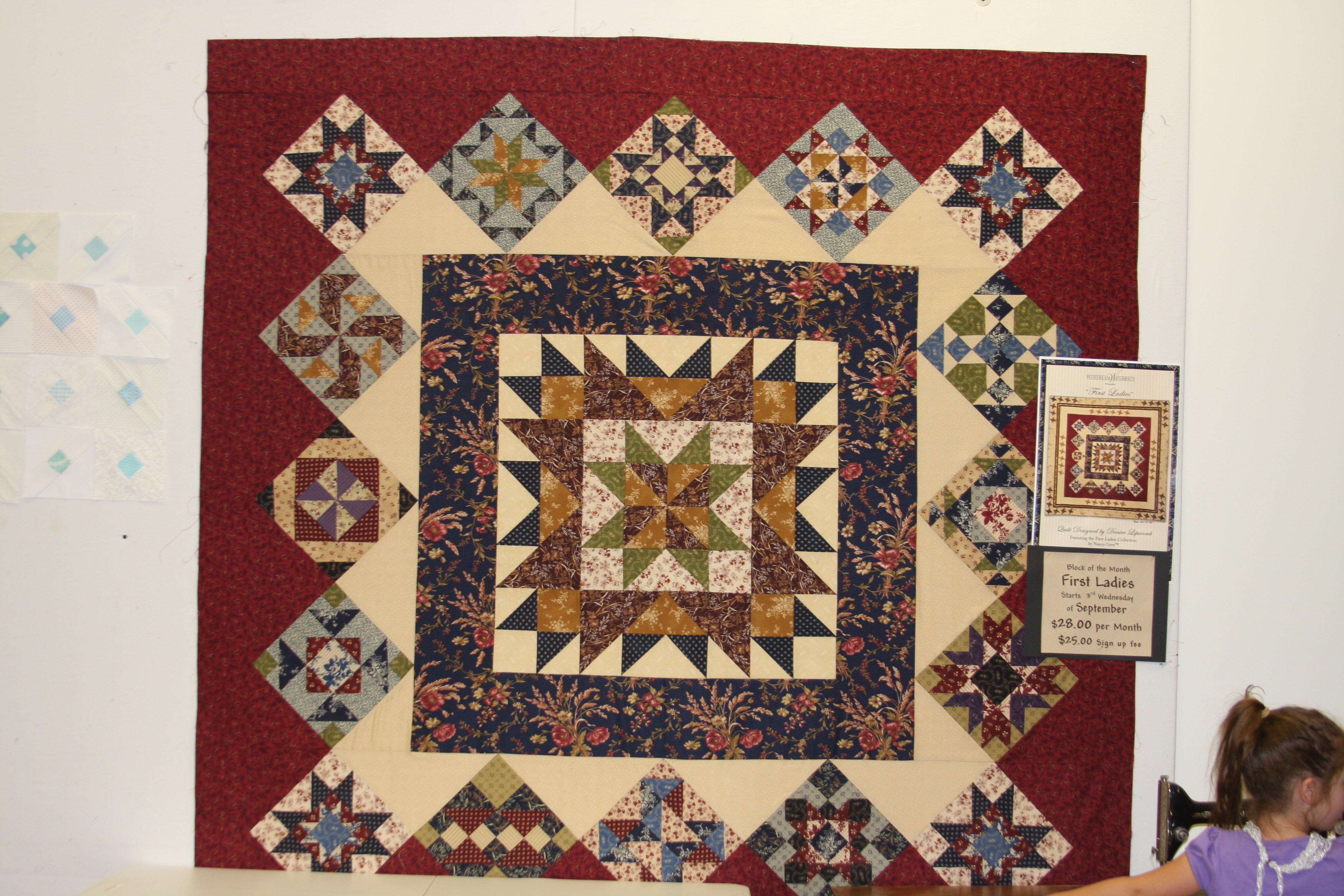 NEW: First Ladies Block of the Month